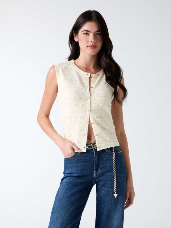 knitted vest