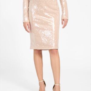 lavinia sequin pencil skirt