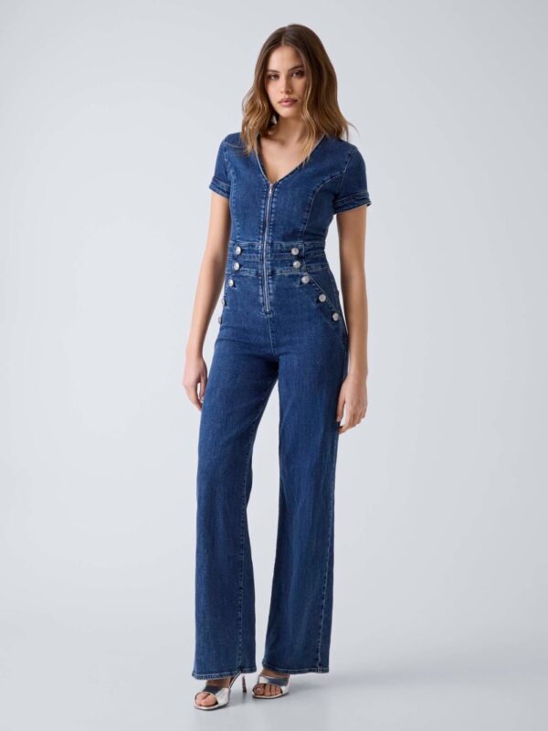 denim jumpsuit