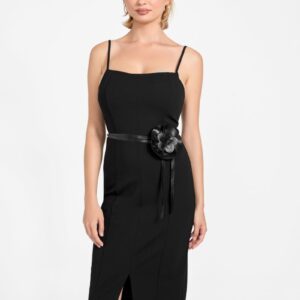 blake flower belt dress