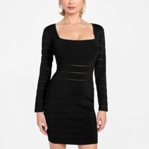 eco leti bandage dress