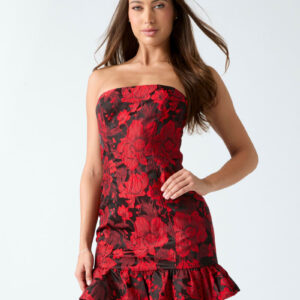 floral mini dress