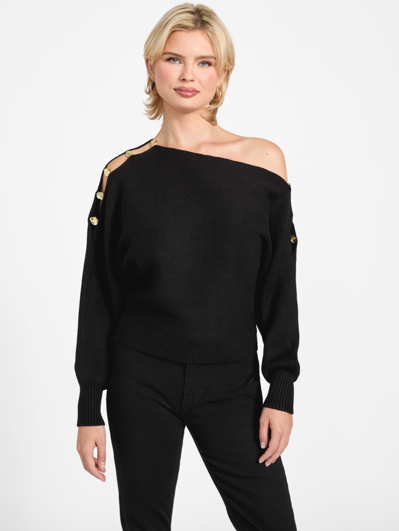 eco jamia beaded sleeve sweater eco jamia beaded sleeve sweater