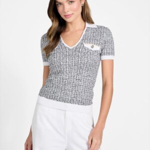 tweed sweater