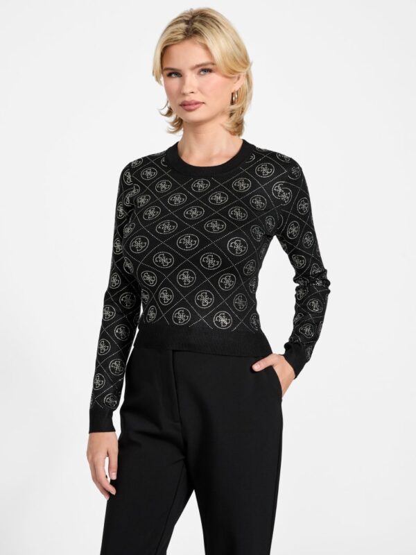 4g rhinestones sweater