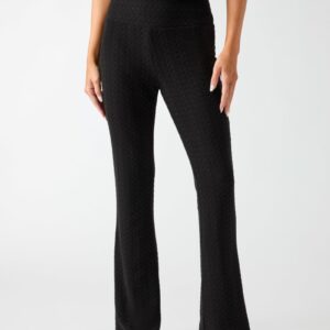 crocheted knit pants