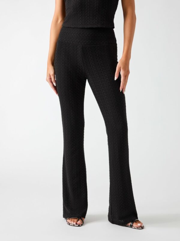 crocheted knit pants
