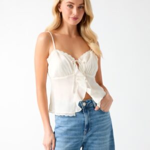 ruffled top