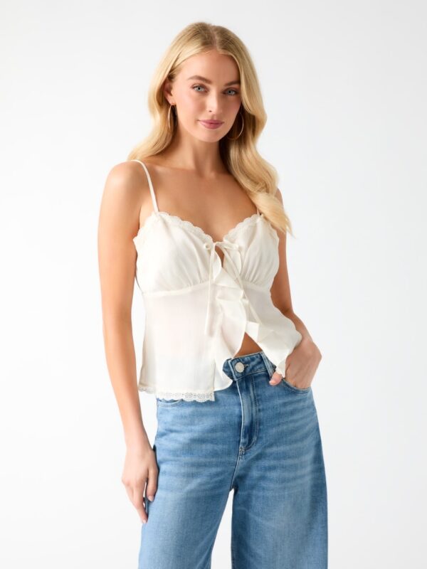 ruffled top
