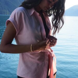 lace up shirt