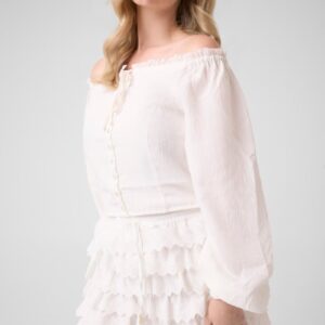 off shoulder blouse