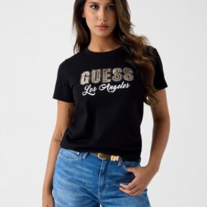 printed logo t shirt
