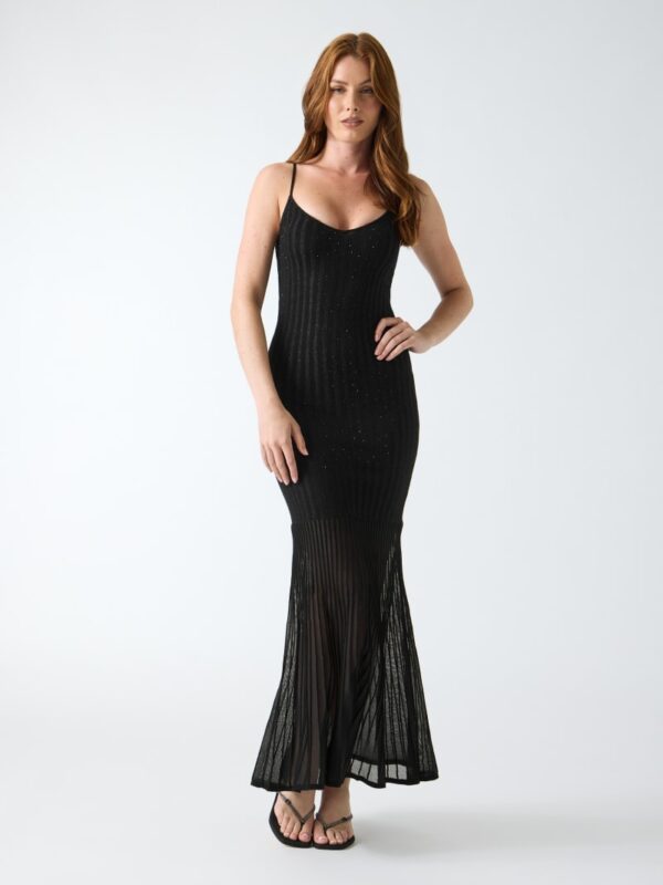 ribbed long dress