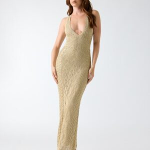 knitted long dress