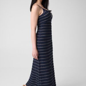 lurex long dress