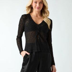 lace knit top