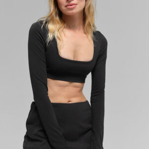alo softsculpt precision long sleeve bra
