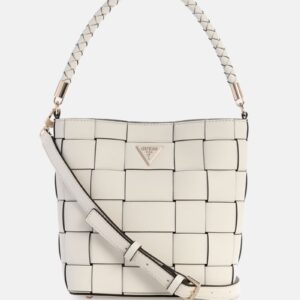 maylee woven bucket bag