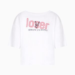 Укороченная футболка lover