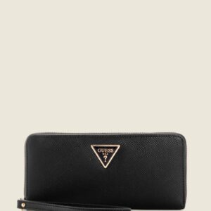 laurel large zip around wallet