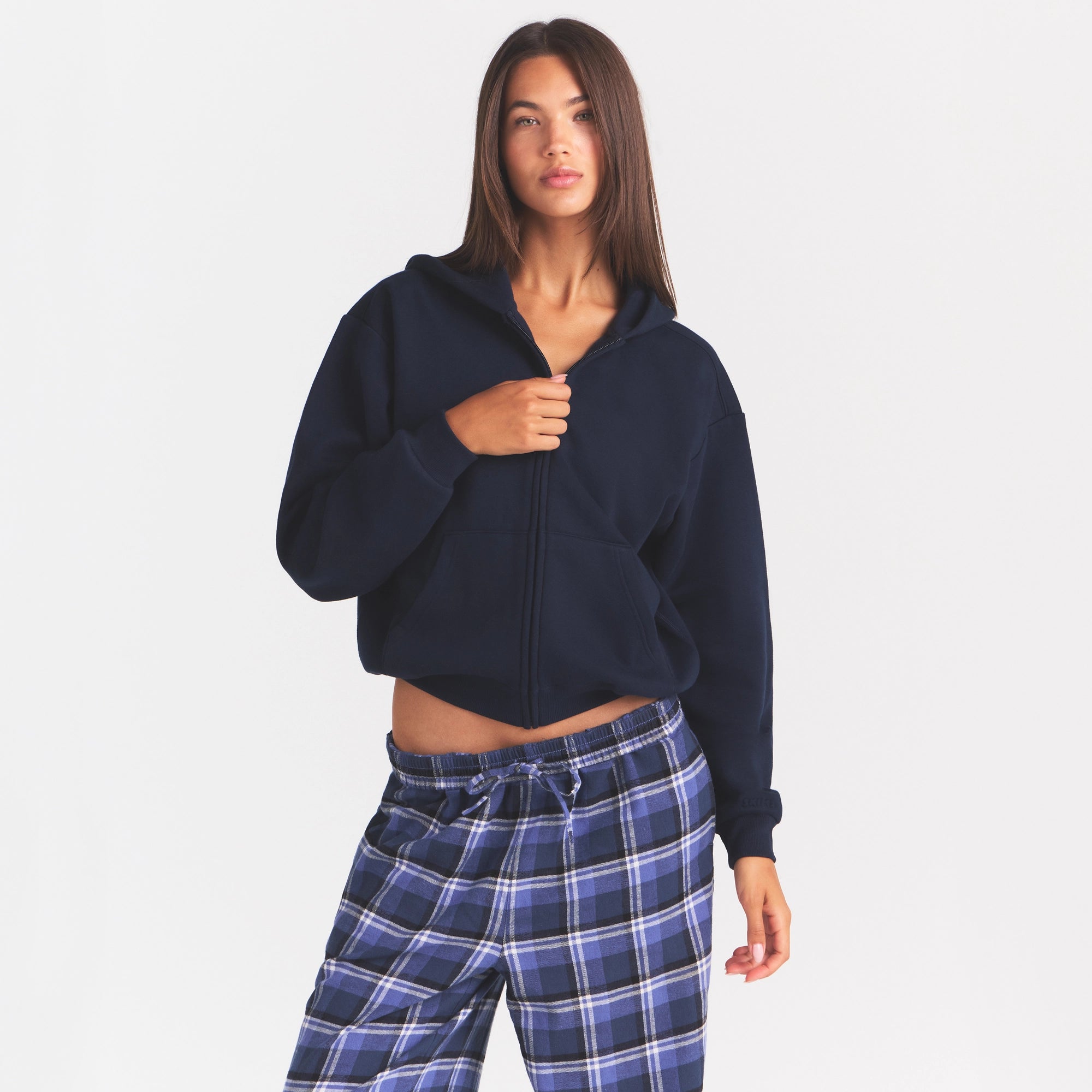 cotton fleece classic zip up hoodie cotton fleece classic zip up hoodie