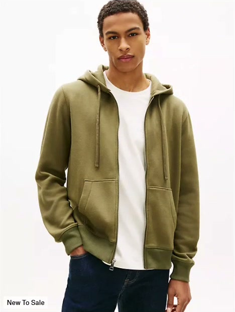 essential zip hoodie