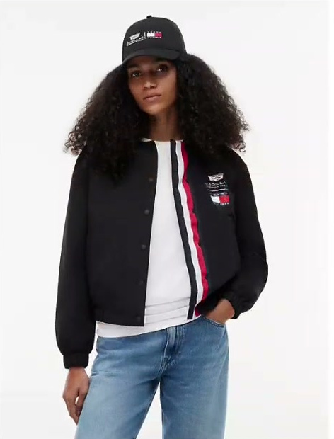 tommy x cadillac f1 team coach jacket