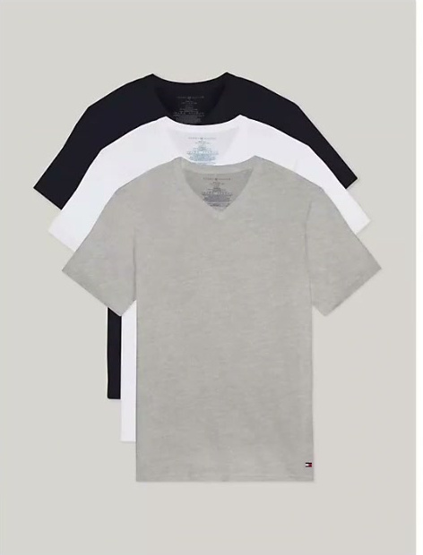 cotton classics v neck undershirt 3 pack
