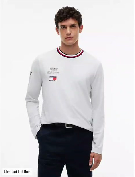 tommy x cadillac fl@ team long sleeve replica t shirt