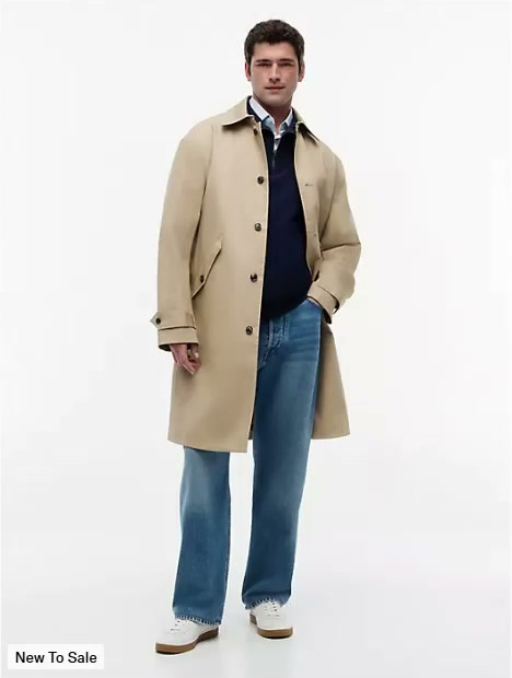th performance relaxed fit car coat