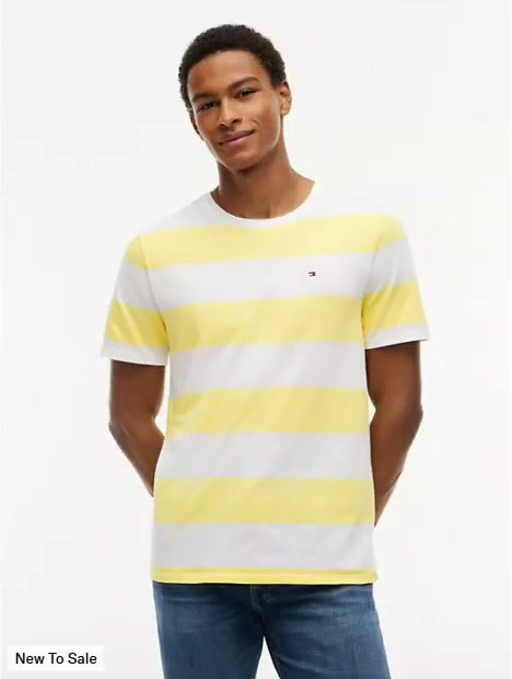 rugby stripe t shirt