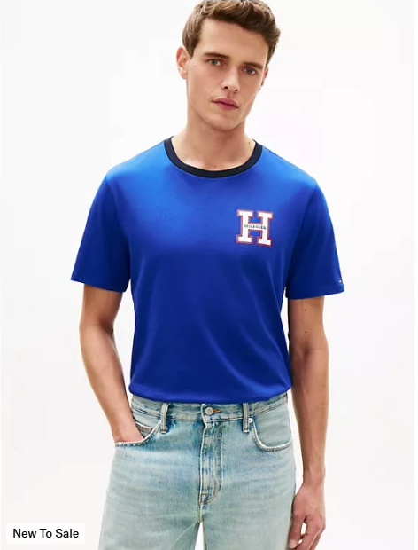 hilfiger logo t shirt