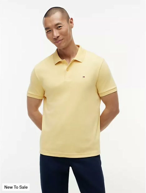 regular fit smooth cotton polo