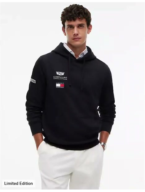 tommy x cadillac fl@ team replica hoodie