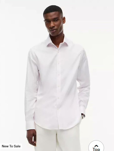 regular fit t h flex chevron dress shirt