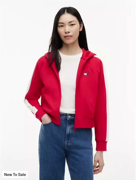 tommy jeans interlock track jacket