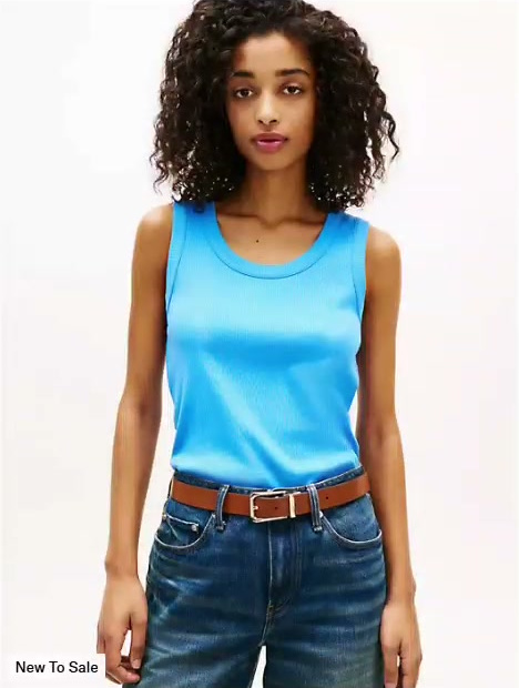 rib knit tank top