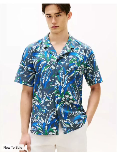 lightweight cabana shirt