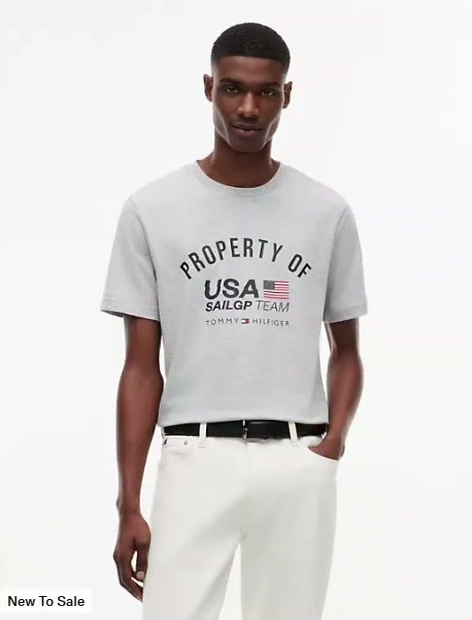 tommy x us sailgp team property t shirt