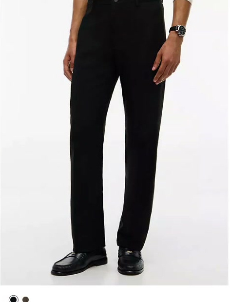 regular fit twill pant