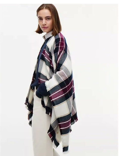 tartan cape