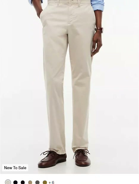 straight flex chino