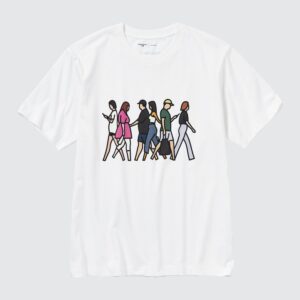 peace for all graphic t shirt | julian opie