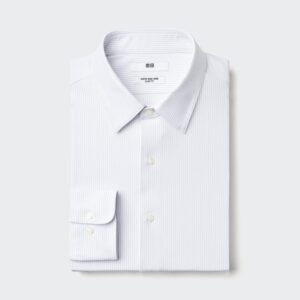 super non iron jersey slim shirt | regular collar | striped
