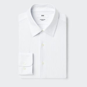 super non iron jersey slim shirt | striped