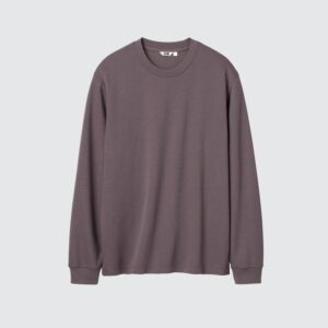 airism cotton striped t shirt