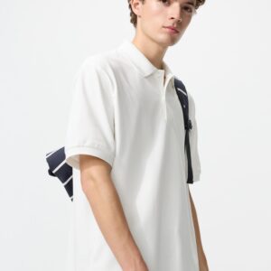 dry pique polo shirt