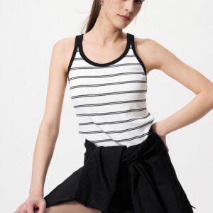 racer back bra top | striped