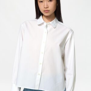 cotton volume sleeve shirt