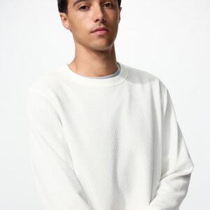 waffle t shirt | long sleeve